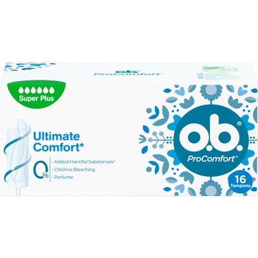 O.B. Tampon Süper Plus Boy 16 adet
