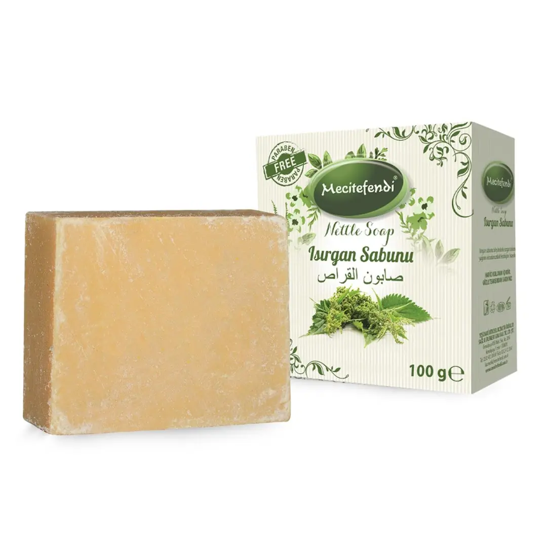 Mecitefendi Isırgan Sabunu 100 g ürün ambalajı