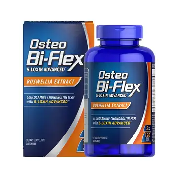 Osteo Bi-Flex 5-Loxin Advanced Tablet Glukozamin Kondroitin MSM Boswellia Ekstresi İçeren Takviye Edici Gıda 120 Tablet