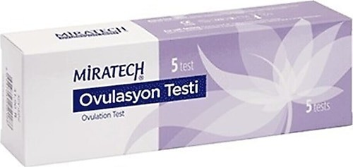 Miratech Ovulasyon Testi 5 Adet Yumurtlama Tespiti