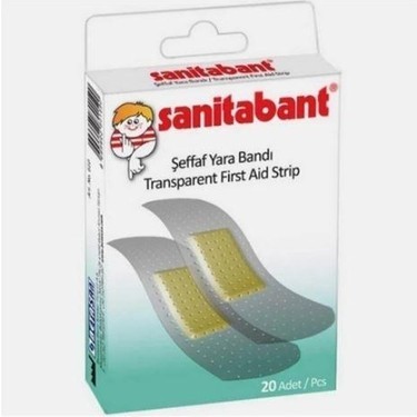 Sanita 610 Yara Bandı Şeffaf 20'li