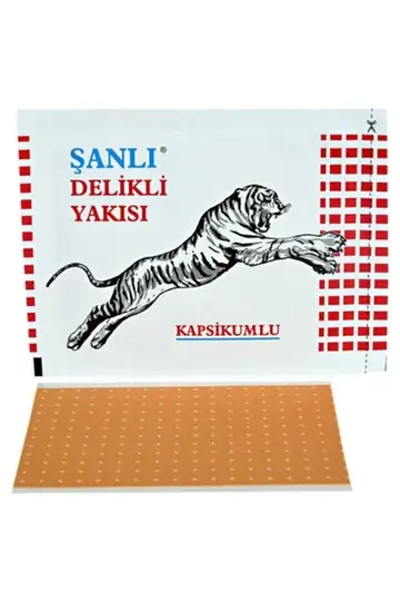 Şanlı Delikliyaksı Kapsikumlu 1 Flaster Ağrı Giderici
