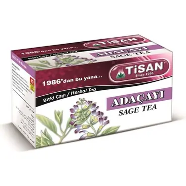 Tisan Ada Çayı 20'li kutu ve ambalaj