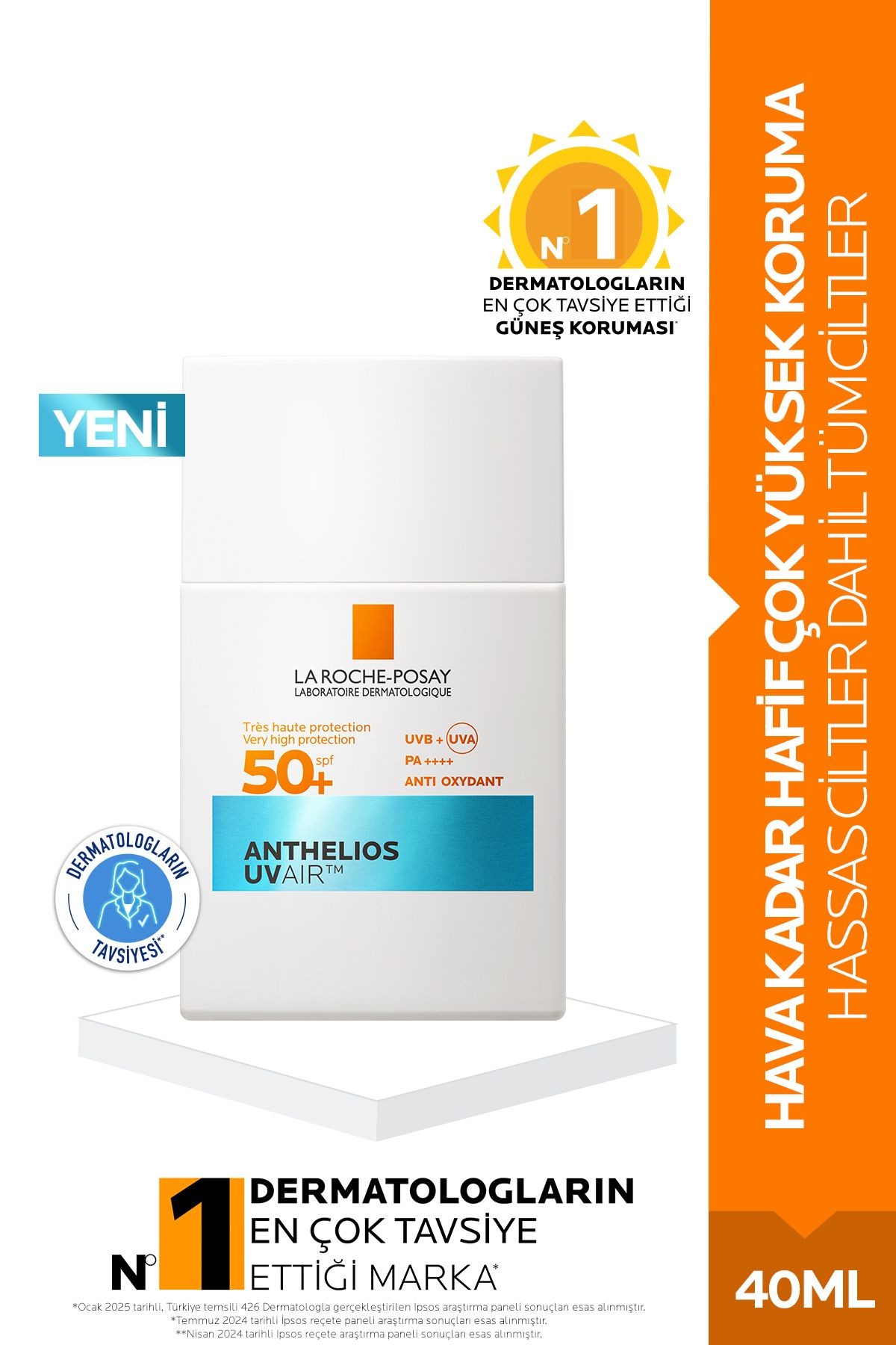 La Roche Posay Anthelios UVAİR Güneş Kremi 40 ml