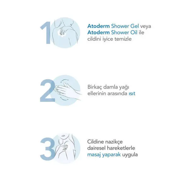 Bioderma Atoderm 2 in 1 Body Oil 150 ml Özel Fiyat kullanım şekli ve uygulama