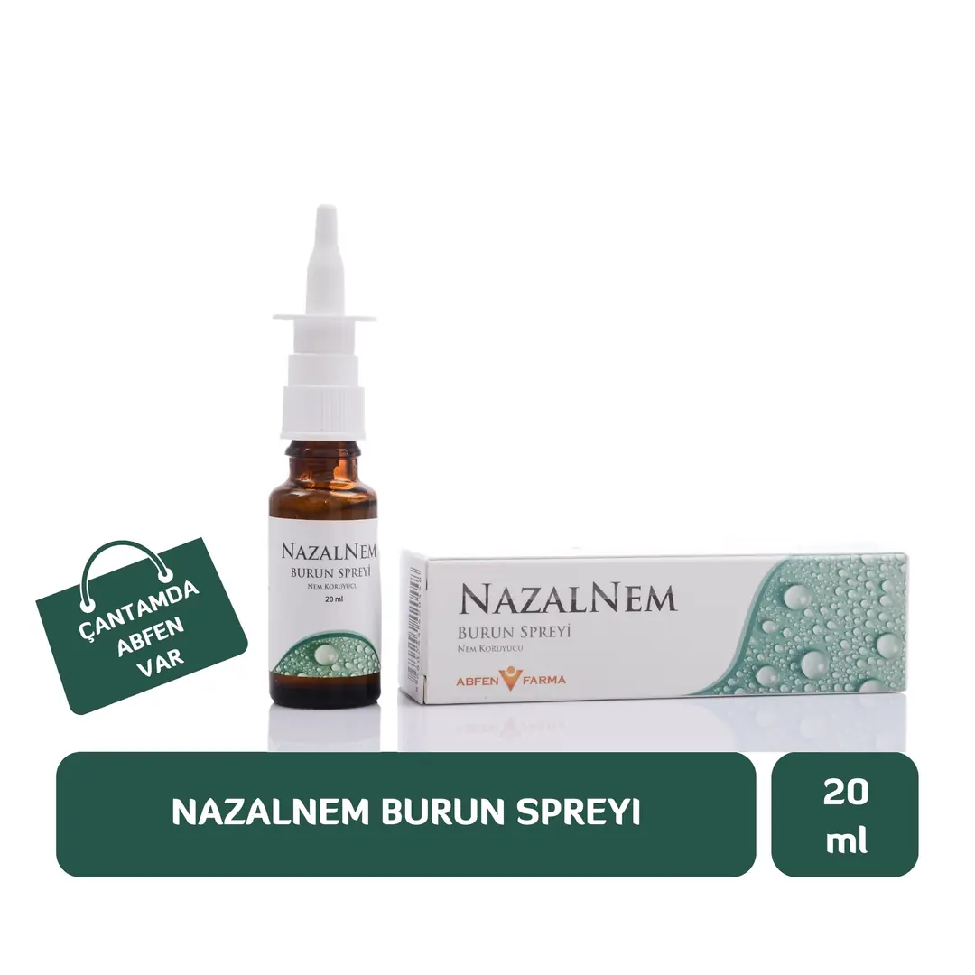 Nazalnem Burun Spreyi Kuru Burun İçin 20 ml Şişe ürün görseli