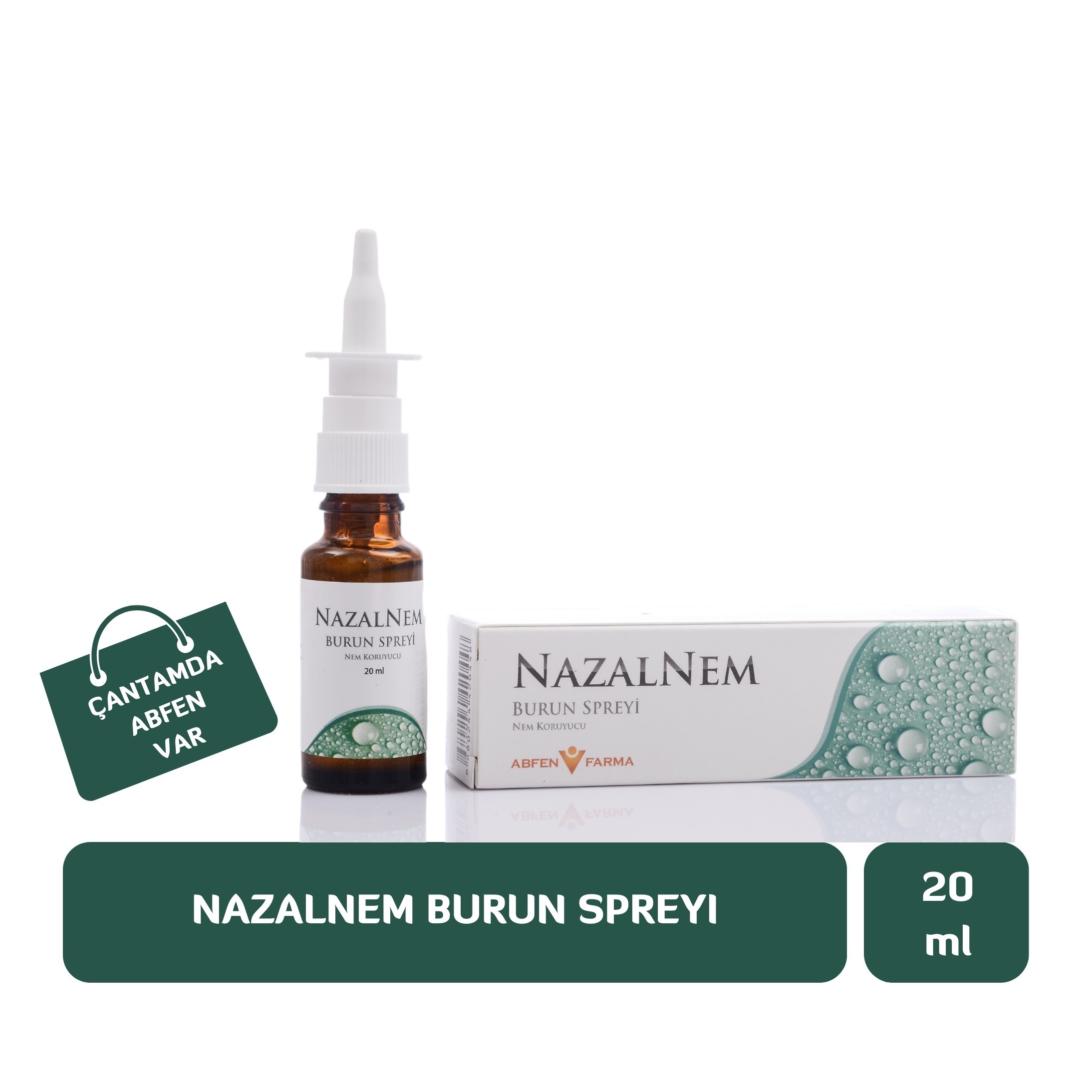 Nazalnem Burun Spreyi Kuru Burun İçin 20ml Şişe
