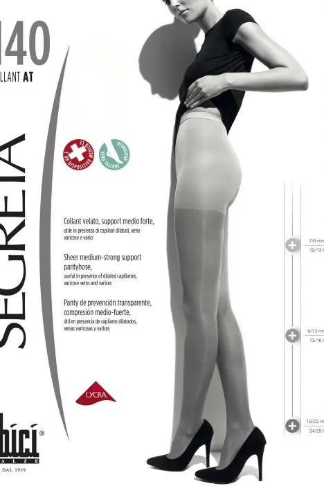 İbici Ibici Segreta Külotlu Varis Çorabı No:2 ürün ambalajı