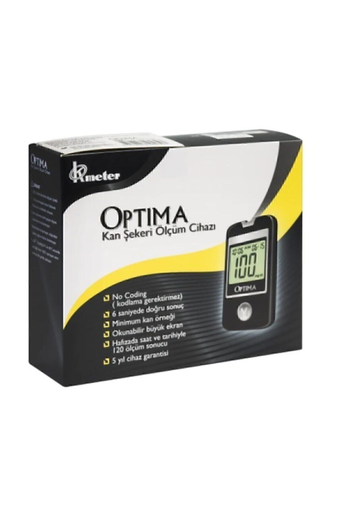 Optima Şeker Ölçüm Cihazı Kan Şekeri Takip