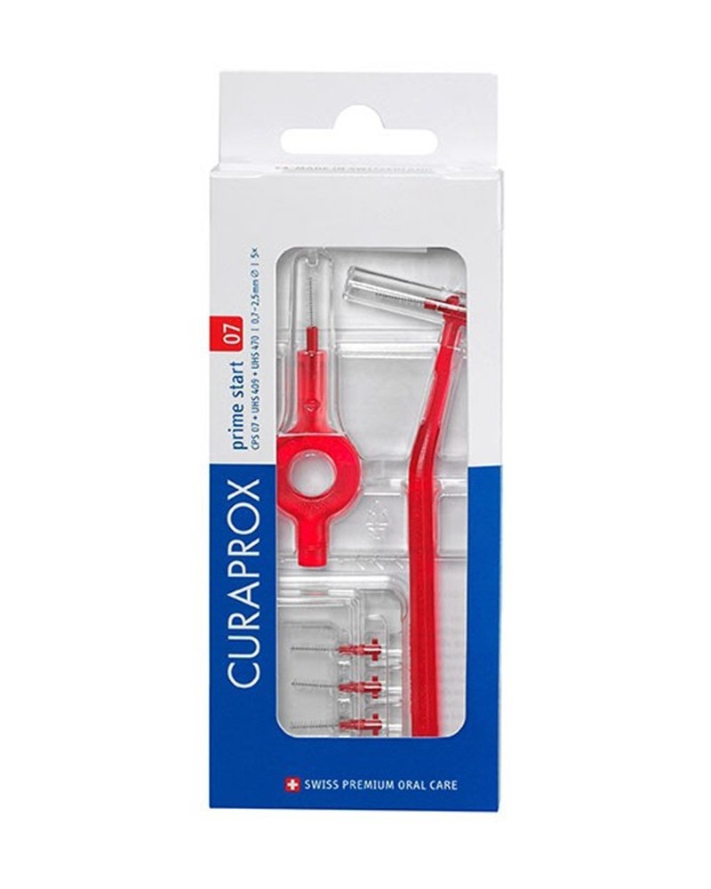 Curaprox Prime Plus Arayüz Fırçası 07 (Kırmızı) 5 adet