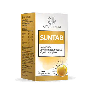 Naturalnest Suntab Güneş Vitamini Polipodium Eğreltisi 30 Tablet