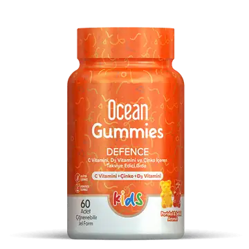 Orzax Ocean Gummies Defence Bağışıklık Vitaminleri 64 Adet