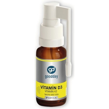 GoodDay Vitamin D3+K2 Oral Damla 20 ml
