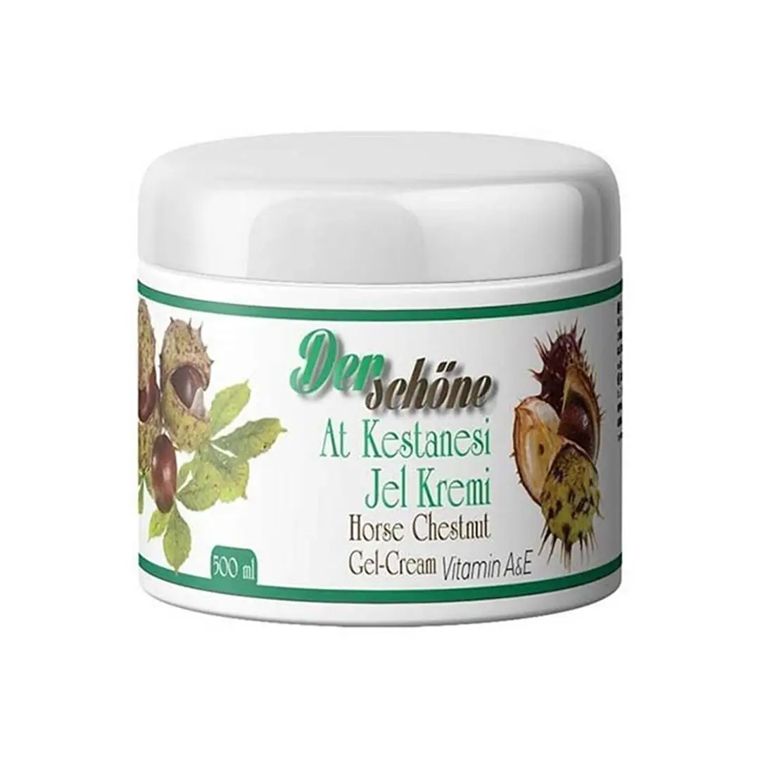 Über Uber At Kestanesi Jeli Ağrı Kesici ve Rahatlatıcı 500 ml ürün ambalajı