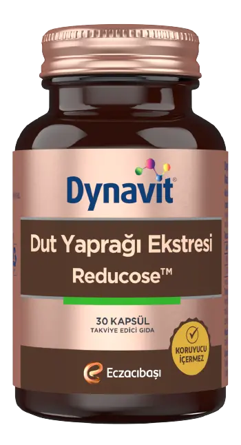Dynavit Reducose 30 Kapsül Kan Şekeri Dengesi ürün ve ambalaj