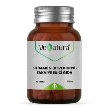 Venatura Silimarin Devedikeni Kapsül Devedikeni İçeren Takviye Edici Gıda 60 Kapsül