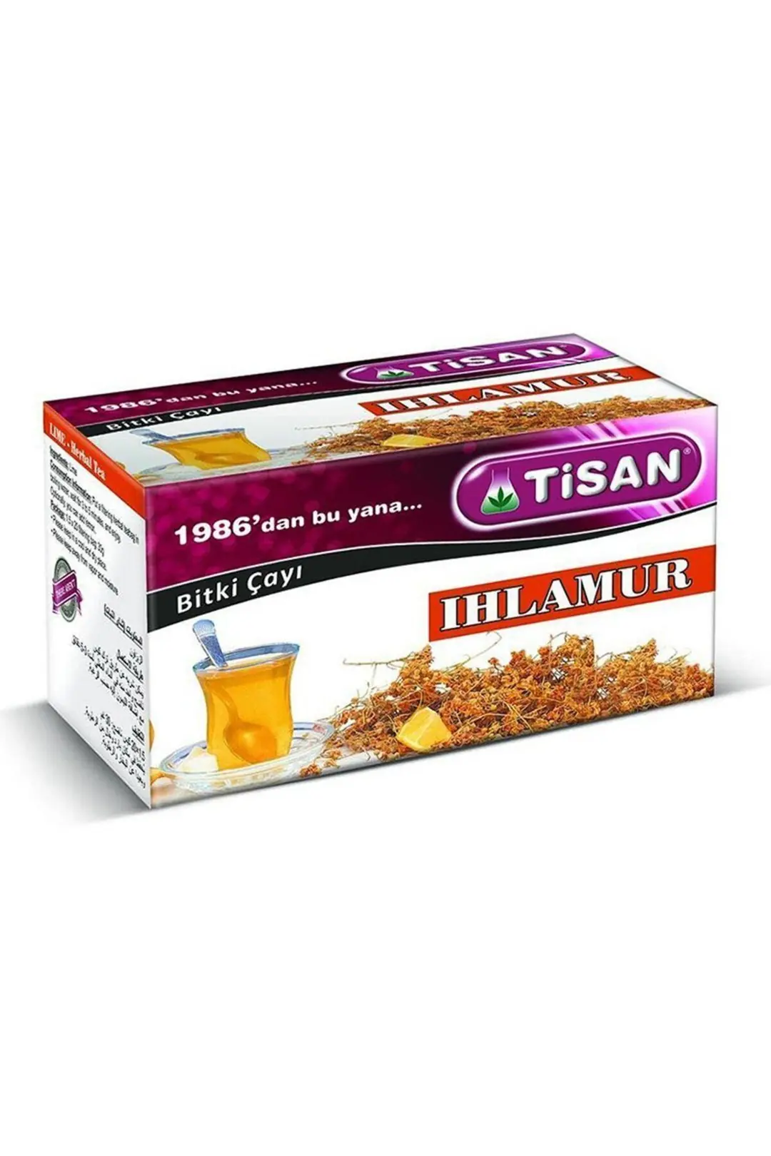 Tisan Ihlamur Çayı 20'li kutu ve ambalaj