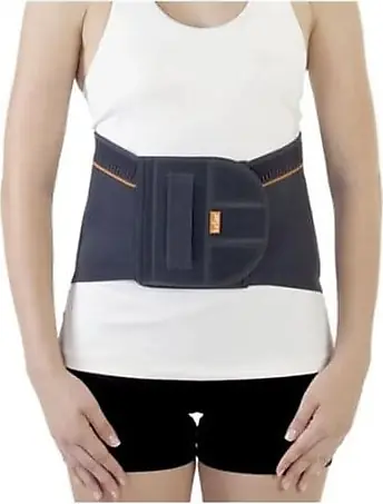 Luxor 107 Örgü Lumbosakral Korse XXL: 120-130 cm ürün ve ambalaj