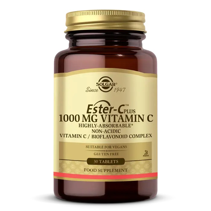 Solgar Ester C Vitamini 1000 mg Yüksek Emilim 30 Tablet