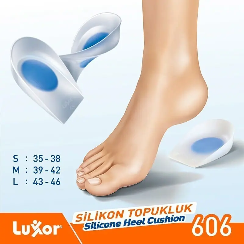 Luxor 606 Silikon Topukluk L 43-46 ürün görseli