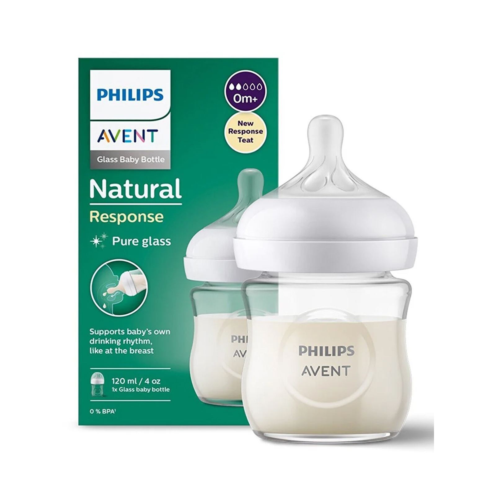 Avent Natural Cam Biberon 120 ml Yenidoğan İçin