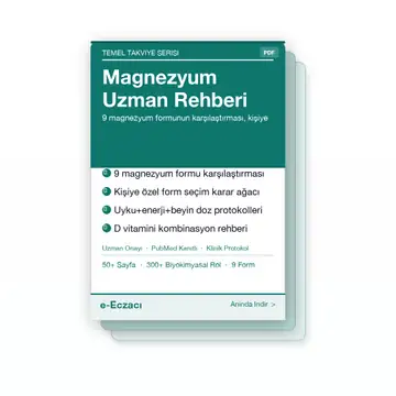 Magnezyum Uzman Rehberi — e-Eczacı
