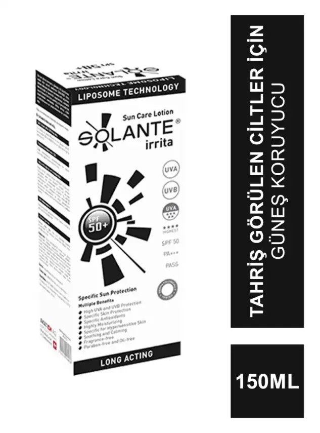 SOLANTE SUN LOSYON IRRITA SPF50+ 150 ML