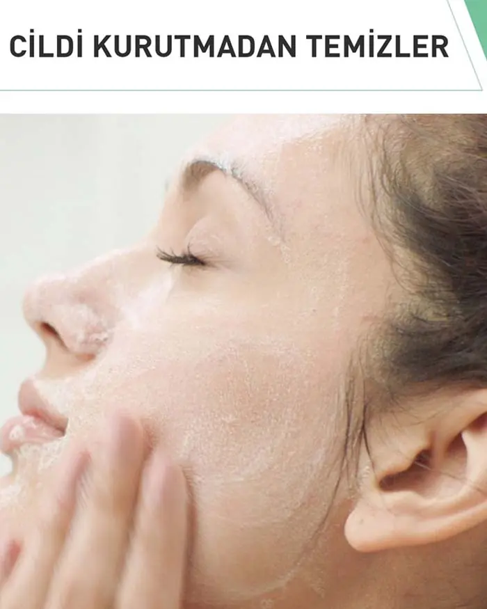 CeraVe Köpüren Temizleyici yüz temizleme