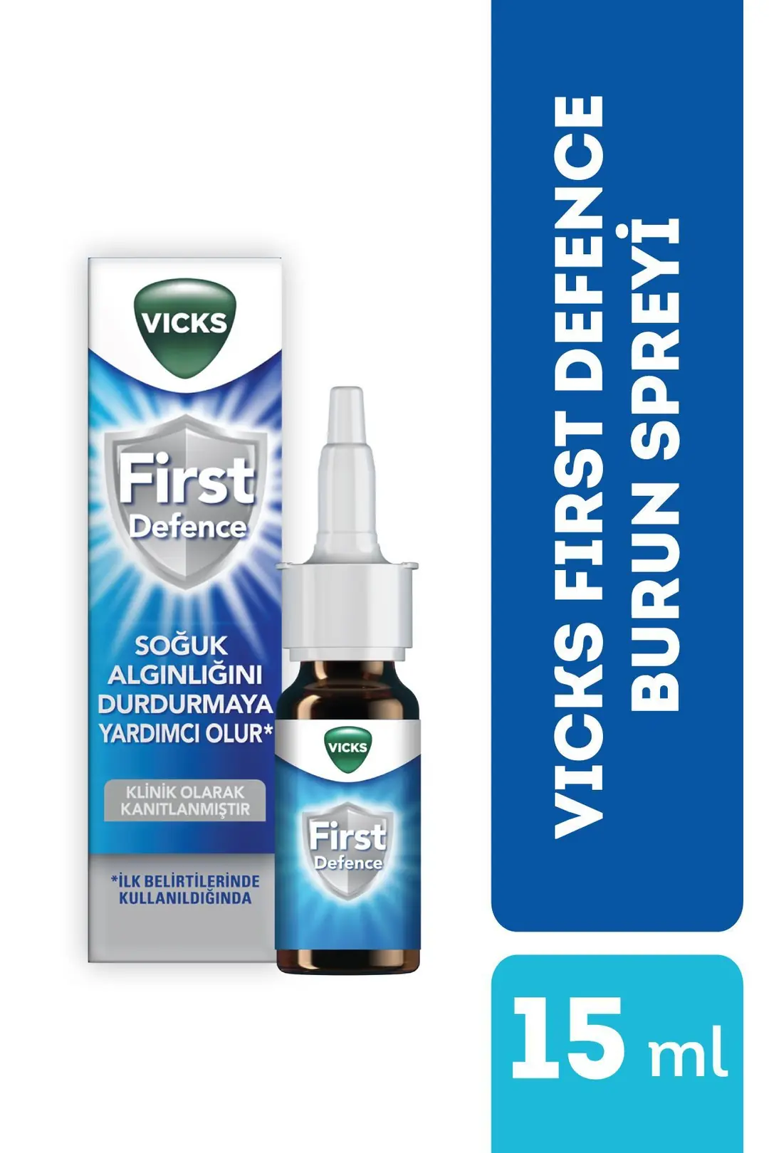 Vicks First Defence Nazal İrigasyon İçin Nazal Sprey 15 ml ürün görseli