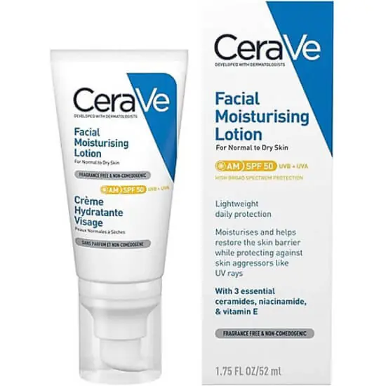 CeraVe Facial Moisturising Lotion SPF 50 52 ml ürün görseli