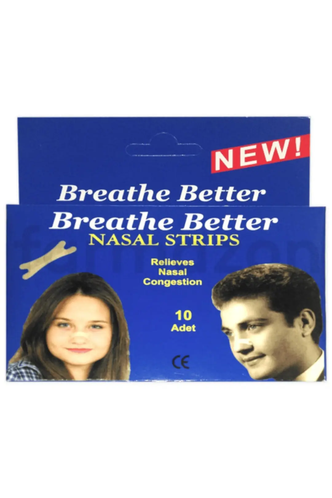 Breathe Better Burun Bandı Large Mavi ürün görseli