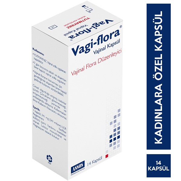 Vagi-Flora Vajinal Kapsül 14 Kapsül