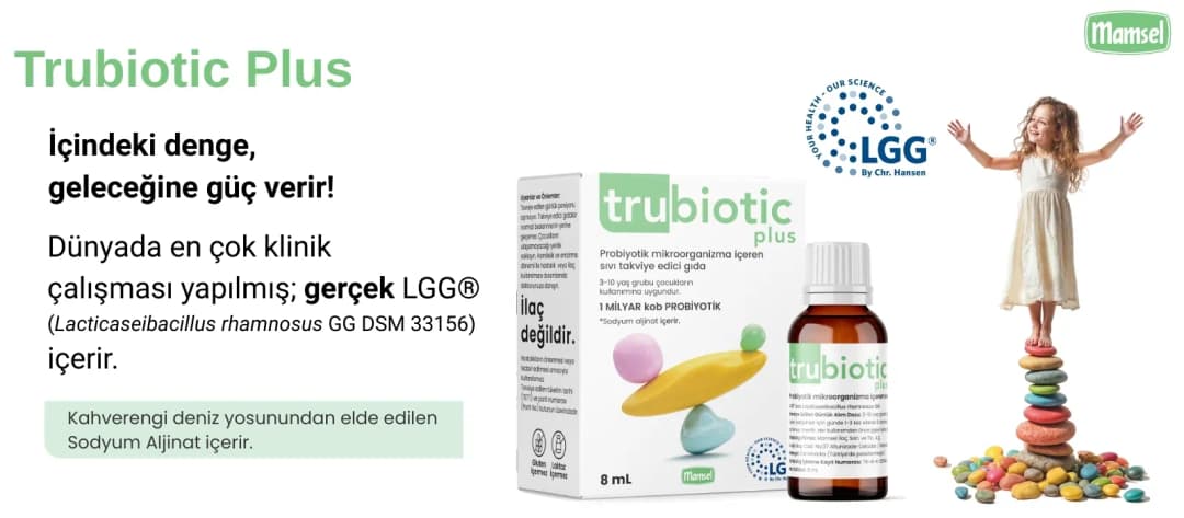 Trubiotic Plus Oral Damla 8 ml kullanım şekli ve dozaj bilgisi