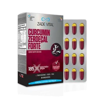 Zade Vital Curcumin Zerdeçal Forte Daily Yumuşak Kapsül 60 Kapsül