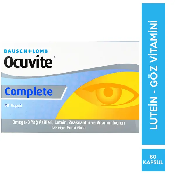 Ocuvite Complete Kapsül Göz Sağlığı Takviyesi 60 Kapsül ürün görseli