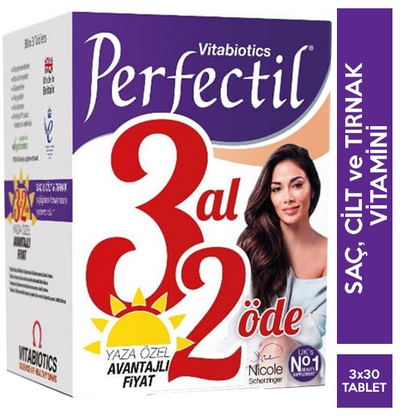 Vitabiotics Perfectil Skin, Hair & Nails Tablet 30 Tablet