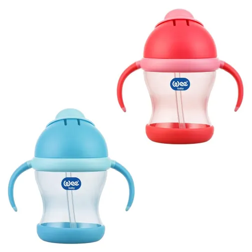 Wee Bardak Kulplu Pipetli Bardak 200 ml ürün görseli