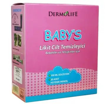Dermolife Göbek Bakım Seti Yenidoğan İçin