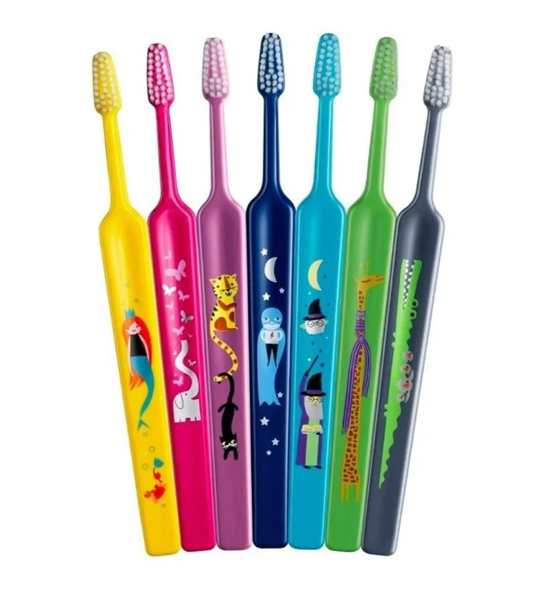 TePe T137 Fırça Çocuk Zoo XSoft 3-5 Yaş ürün ve ambalaj