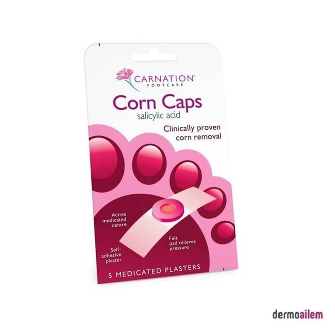 Carnation Nasır Sökücü Flaster Corn Küçük Nasırlar İçin %40 5 Adet