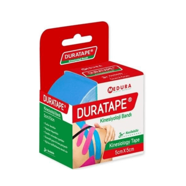 Duratape Kinesiyoloji Bandı Mavi 5 cm x 5 Metre