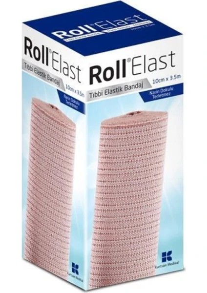 Roll Elastik Bandaj Ten Rengi 10 cm x 3.5 m