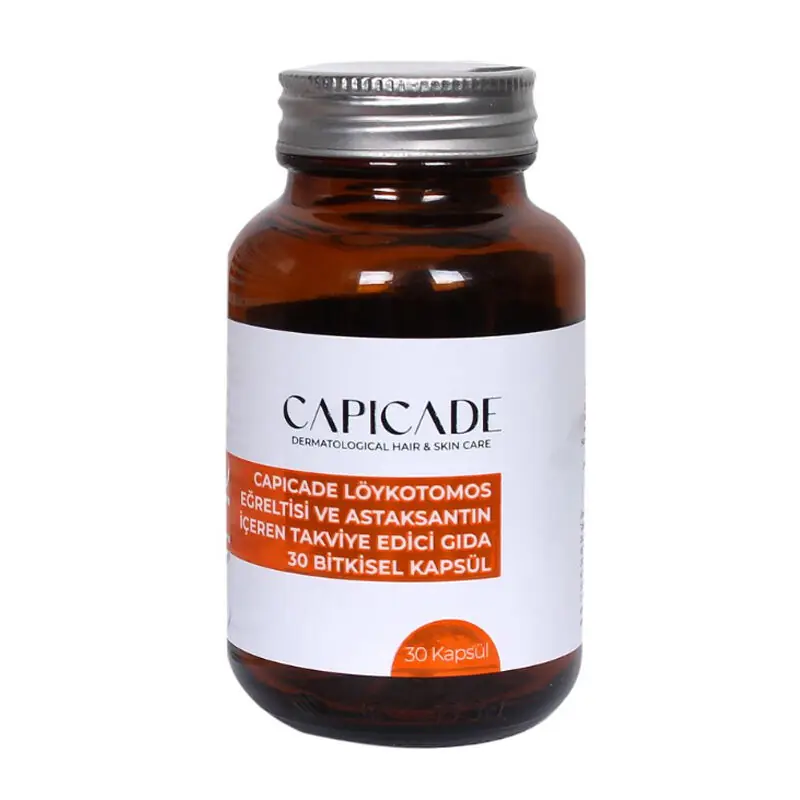 Capicade Loykot + Astaksantin 30 Kapsül kutu ve ambalaj