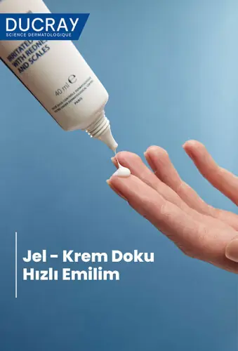Ducray Kelual Ds Yatıştırıcı ve Pullanma Karşıtı Bakım Kremi cilt üzerinde kullanım