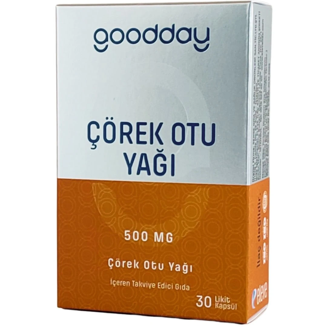 GoodDay Çörek Otu Yağı Kapsül 30 Kapsül