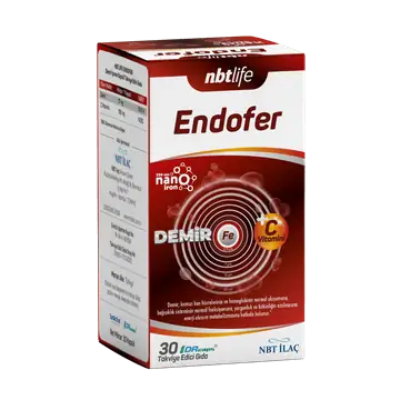 NBT Life Endofer Demir Takviyesi 30 Kapsül