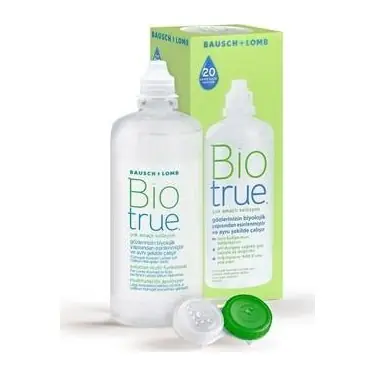 Biotrue Çok Amaçlı Kontakt Lens Solüsyonu Ekonomik Boy 300 ml ürün ve ambalaj