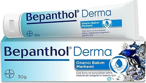 Bepanthol Derma Onarıcı Bakım Merhemi 30 gr ürün ambalajı