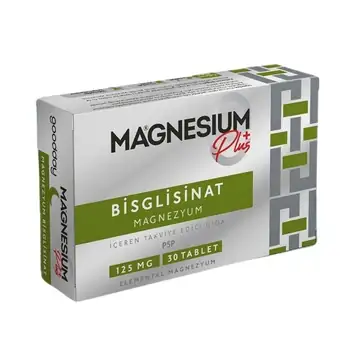 GoodDay Magnesium Plus Magnezyum Bisglinat Tablet P5P 30 Tablet