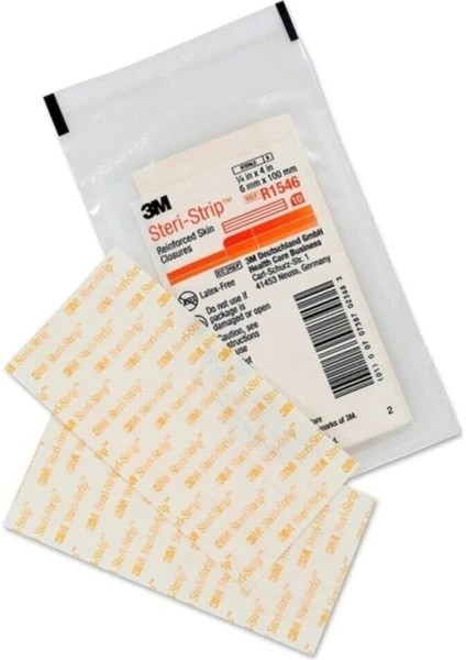 3M Steril Strip Yara Kapatma Bandı 6x100 mm 1546